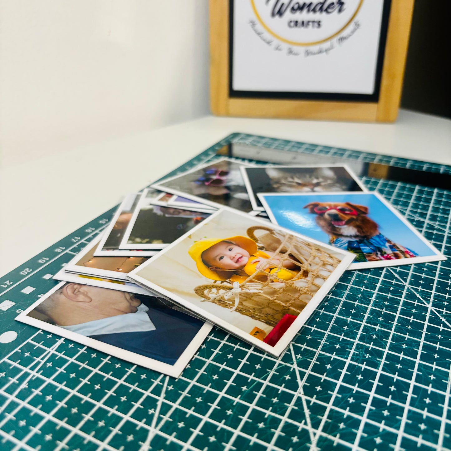 Square Photo Magnet