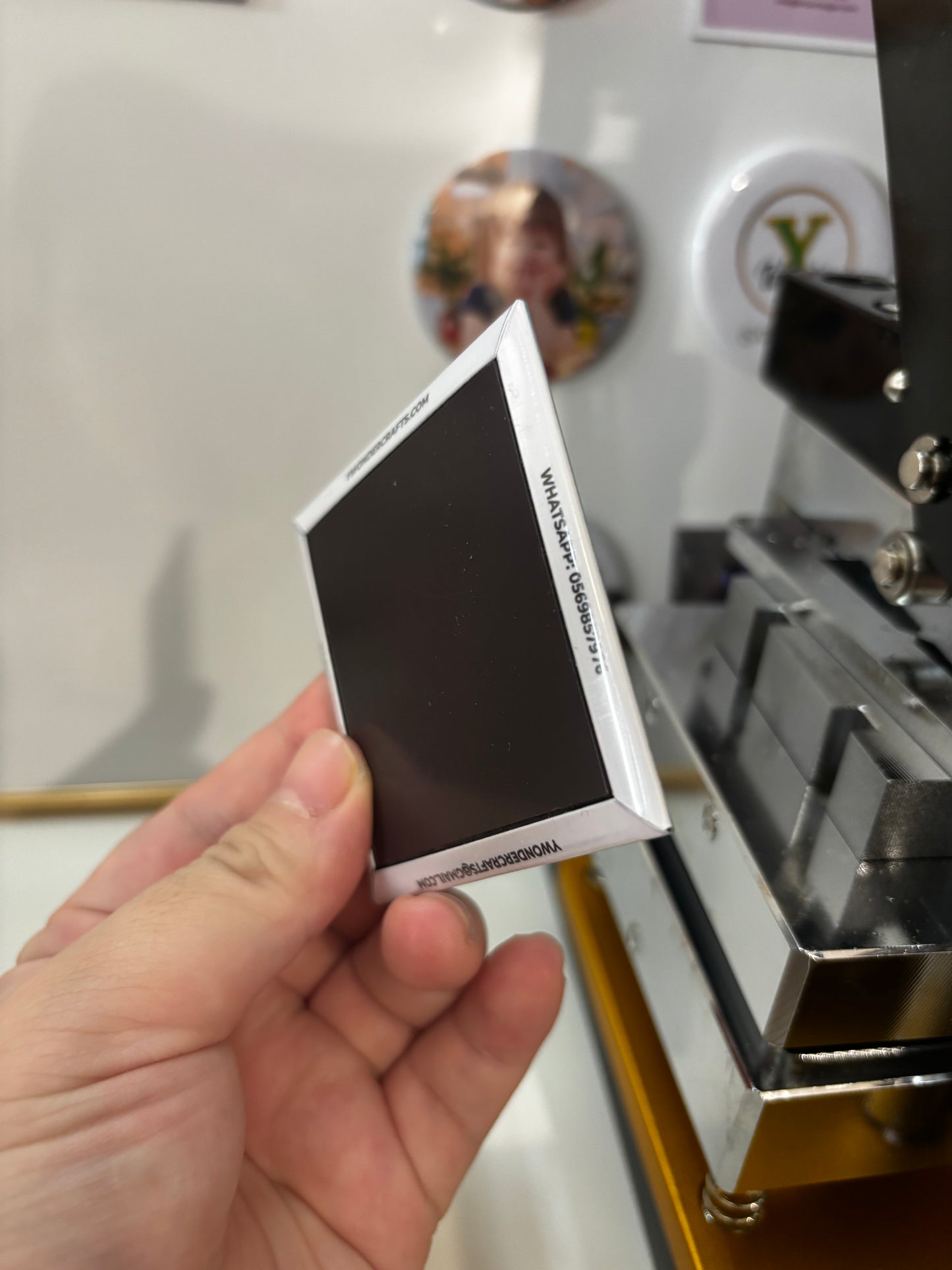 Hard Square Photo Magnets