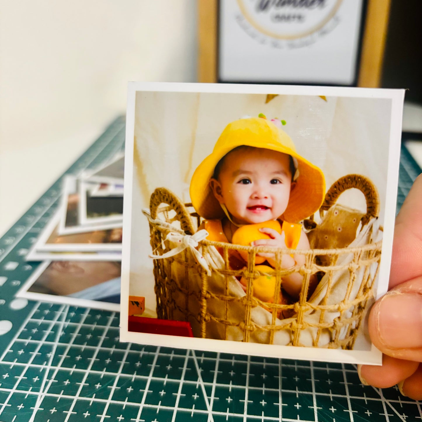 Flexible Square Photo Magnet