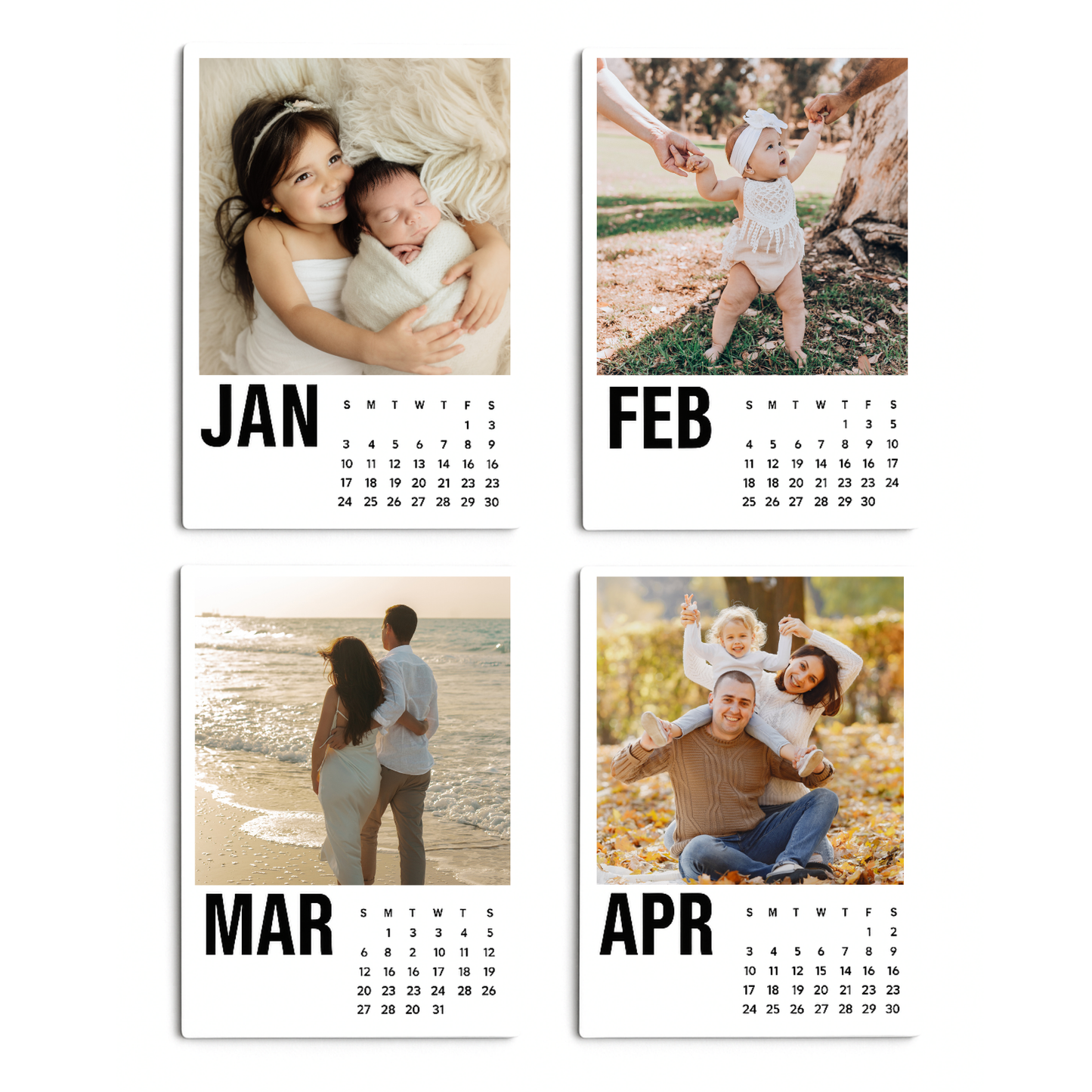 Photo Calendar Magnet