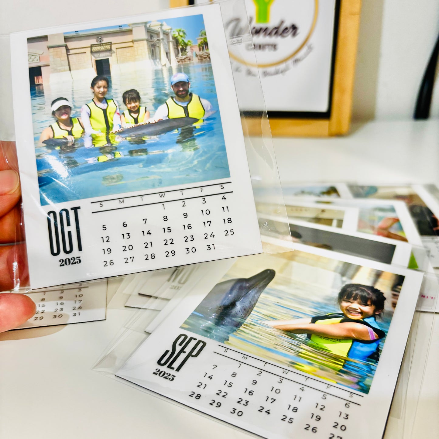 Photo Calendar Magnet