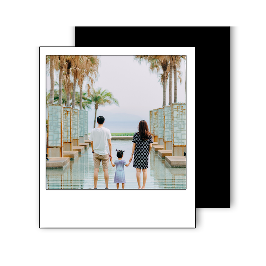Polaroid Style Photo Magnet