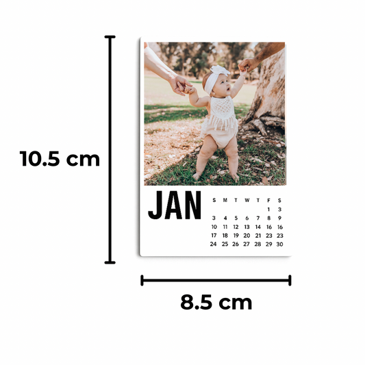Photo Calendar Magnet